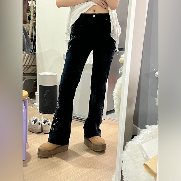 Driftwood Blue Flare Jeans for Women 28 x32 - Picture 3 of 11